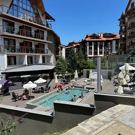 アパートホテル Family Luxury Private Apartments With Wellness In 4 Star Spa Resort St Ivan Rilski, Bansko バンスコ